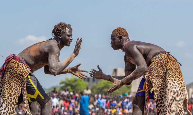 Traditional Wrestling at Bor Freedom Square - South Sudan's Cultural Sport